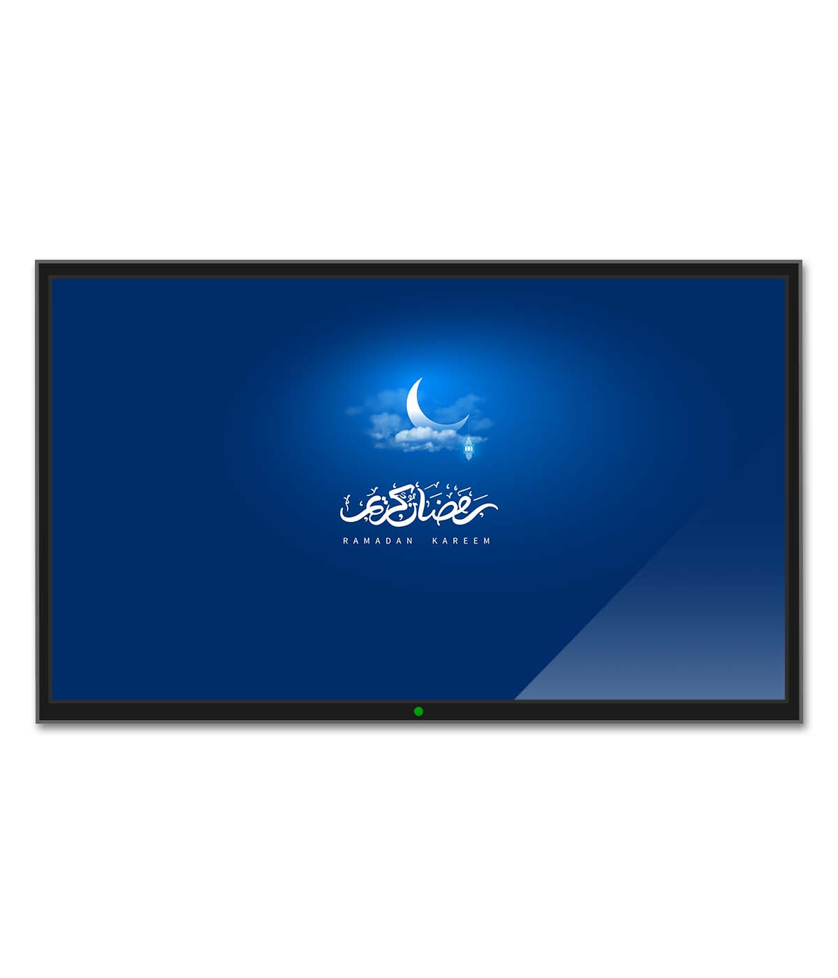 Cloudy Night with Ramadan Kareem (digital)