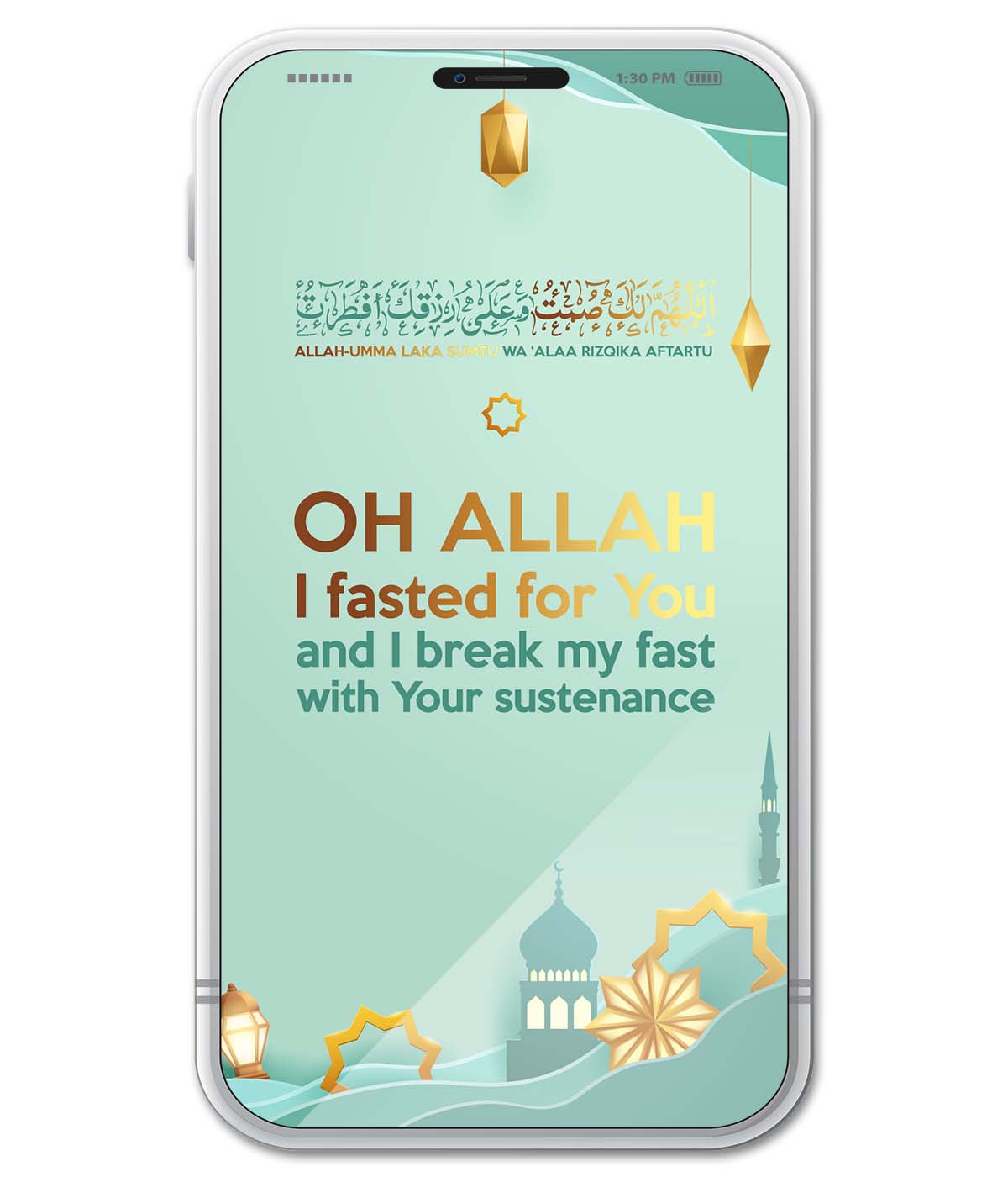 Green Cloudy Prayer on Breaking The Fast (digital)