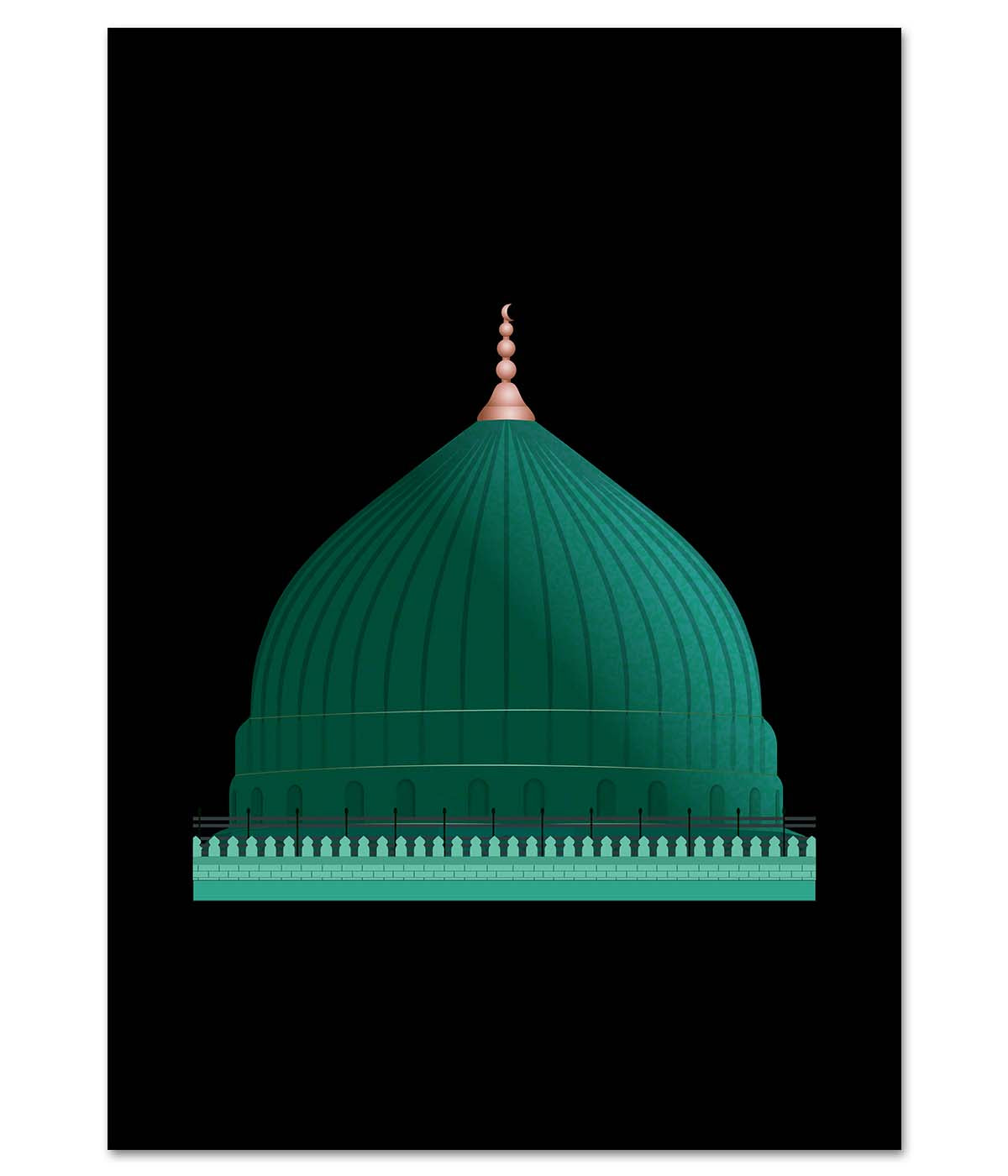 Dome of The Prophet's Mosque