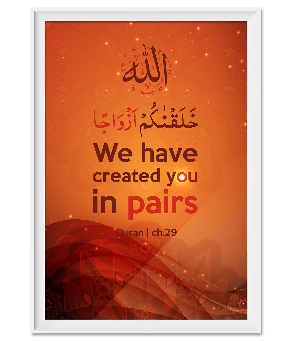 We Have Created You in Pairs (print)