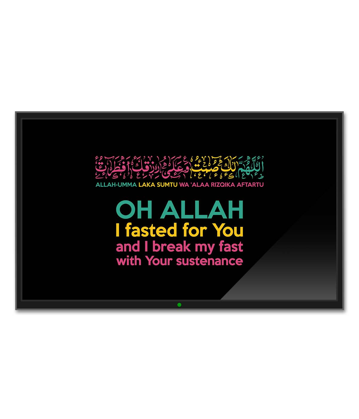 Tricolour Prayer on Breaking The Fast (digital)